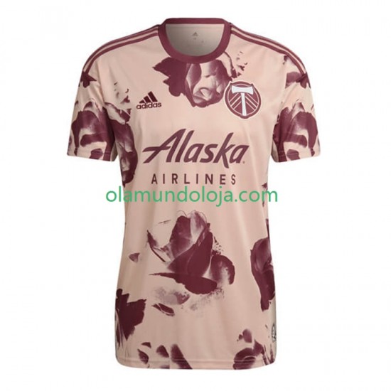 Camisola Portland Timbers Homem Equipamento Segundo 2022-2023 Manga Curta